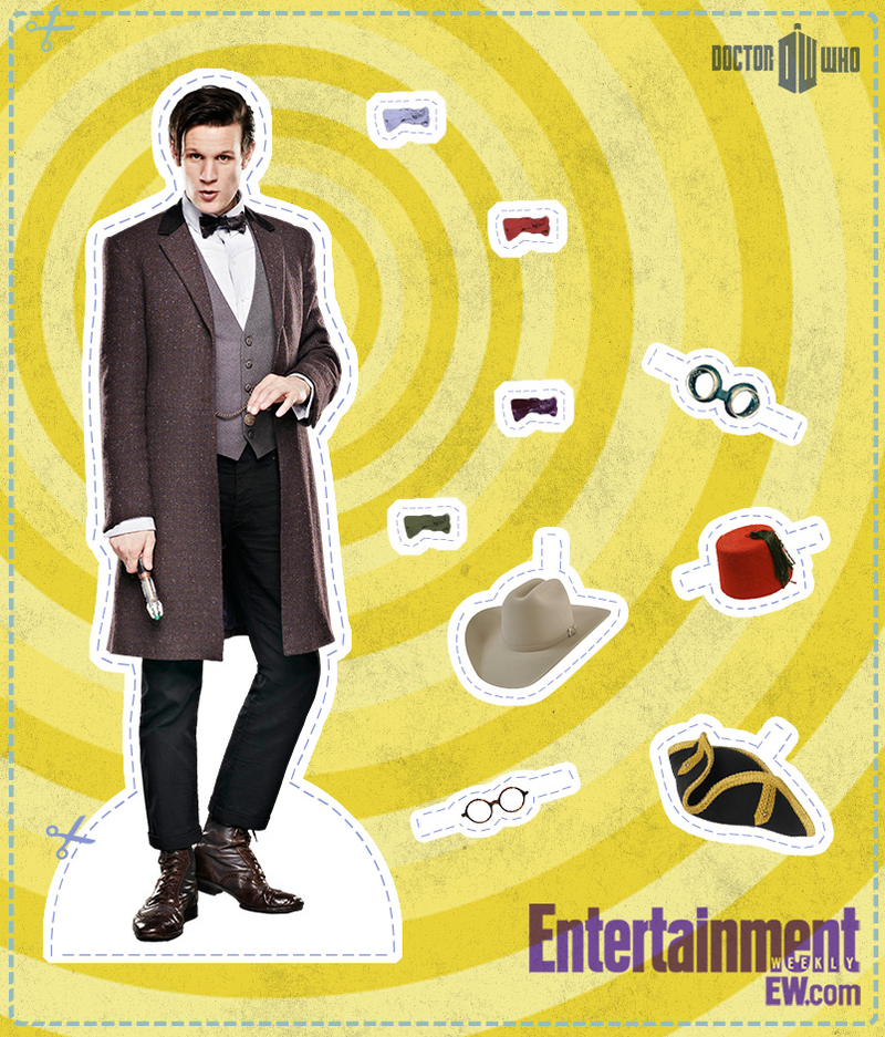 Illustration for article titled Entertainment Weekly has Doctor Who paper dolls for you to cut out and keep